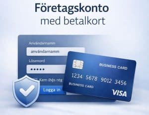 Bankkonto för nystartade och globala företag
