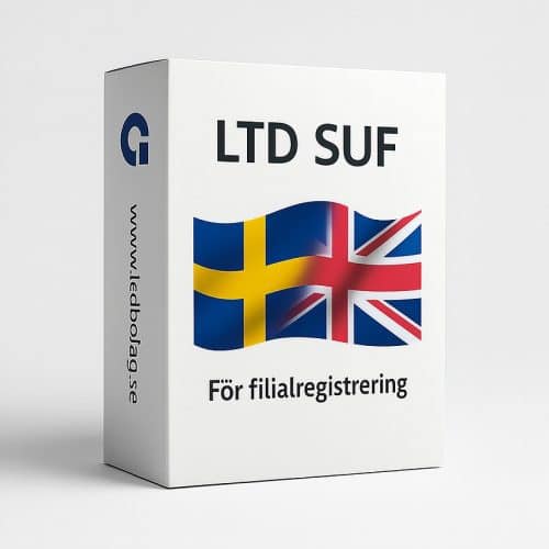 Ltd SUF for filialregistrering Ltd SUF for filialregistrering