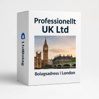 Bolagsadress i London för UK Ltd